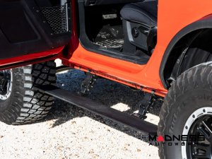 Ford Bronco Side Steps - Power Running Boards - 2 Door - Rough Country - E-Boards